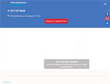 Tablet Screenshot of ngm-medical.com